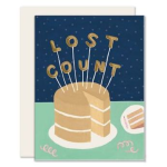 Lost Count Birthday Card