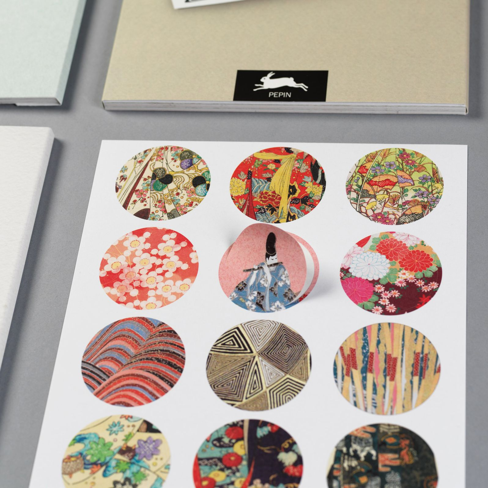 Japan Style Label. Sticker & Tape Book - Image 2