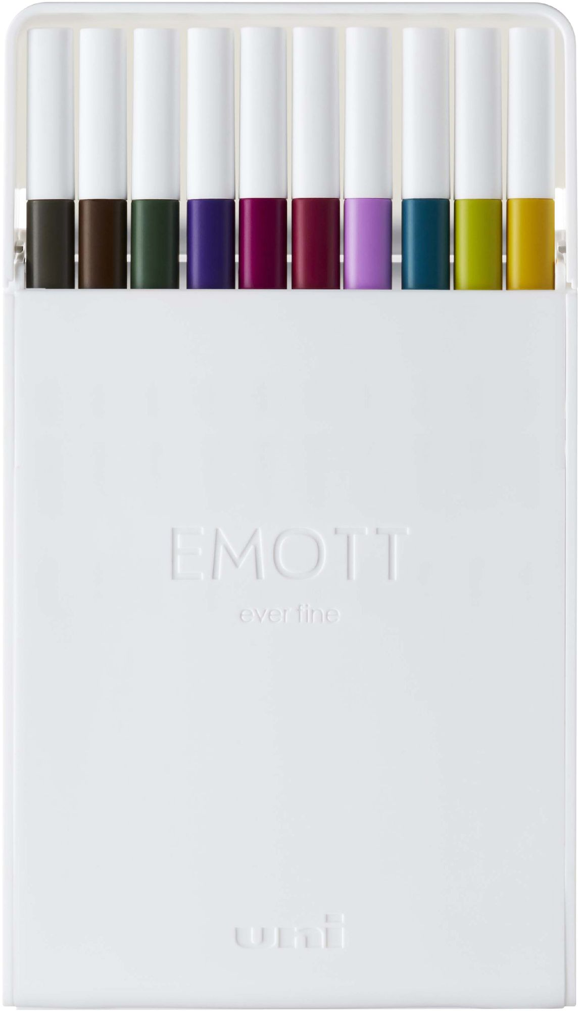 EMOTT FINELINE PEN SET 10PC VINTAGE - Image 2