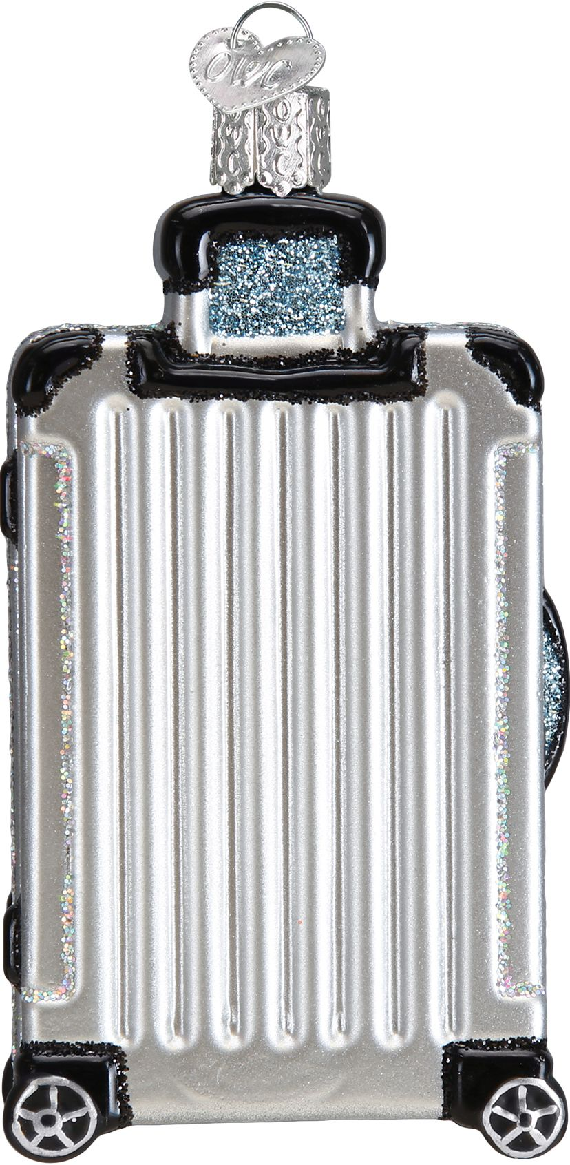 Rolling Suitcase Ornament - Image 2