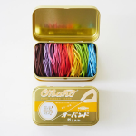gold tin. 8-color mix. 30 grams of rubber bands