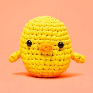 Kiki the Chick. The Woobles. Chick learn to Crochet kit