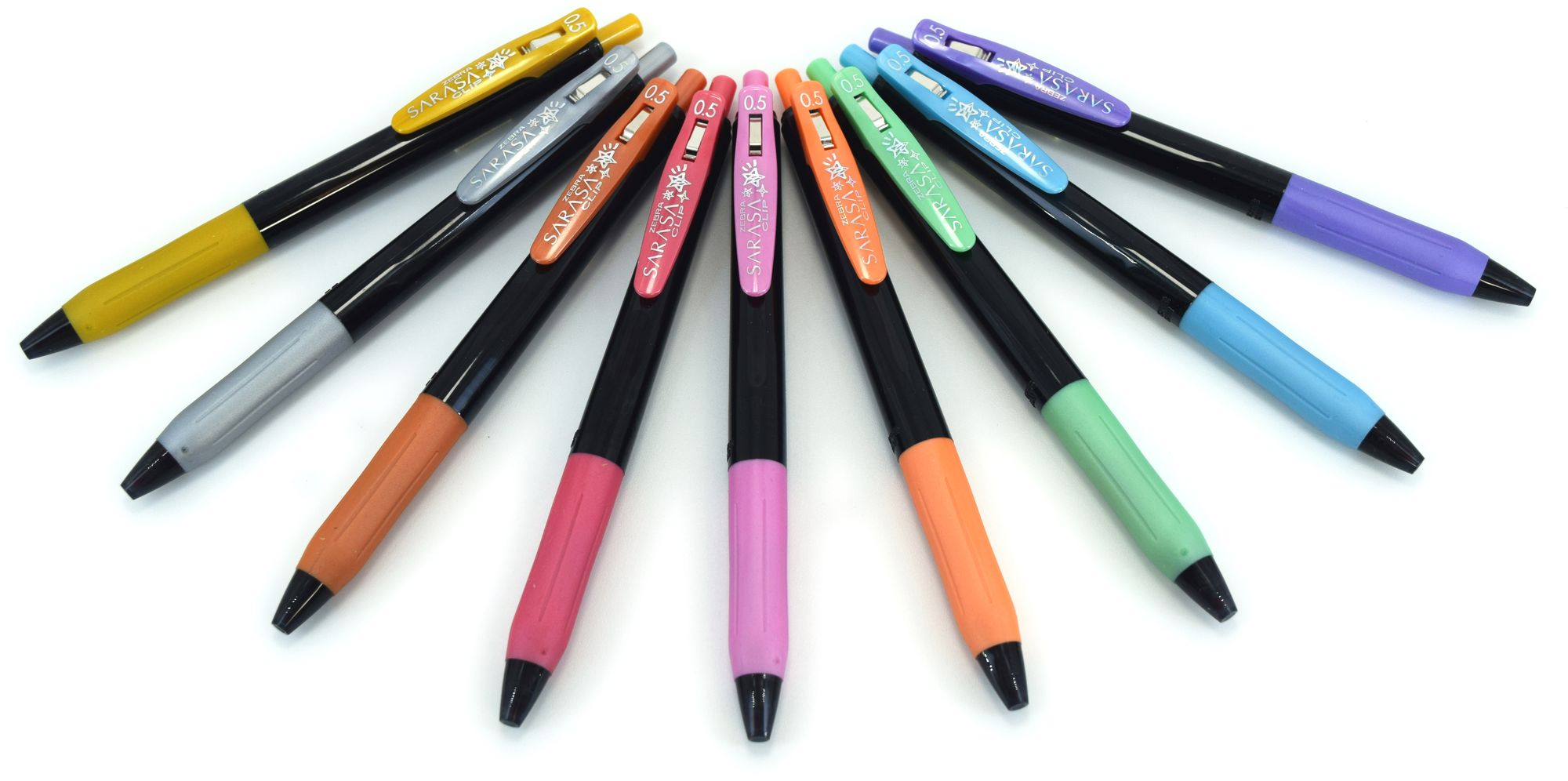Sarasa Clip Decoshine Metallic Gel Ink Retractable Pens - Image 3