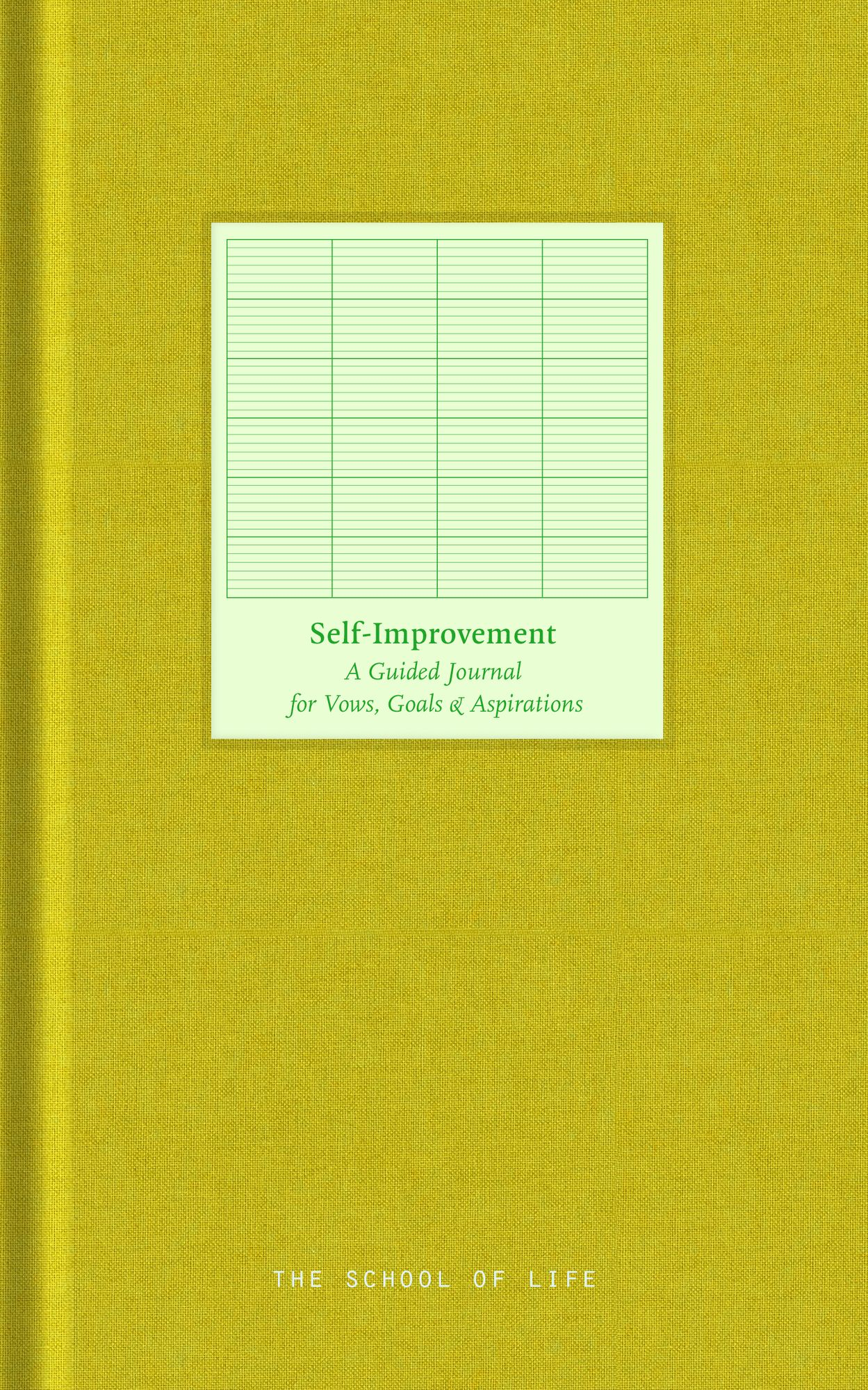Self-Improvement Journal by The School of Life