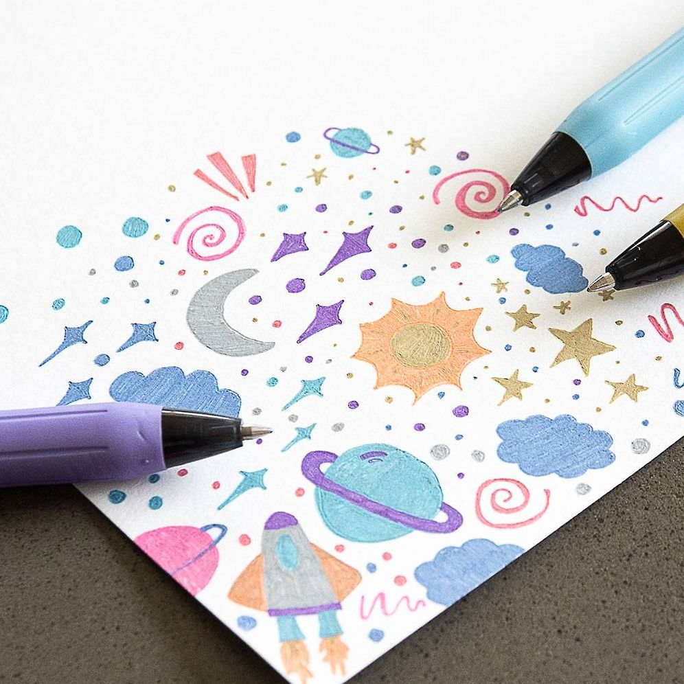 Sarasa Clip Decoshine Metallic Gel Ink Retractable Pens - Image 9