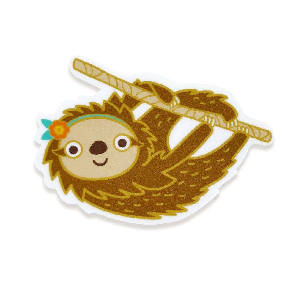 Sloth Sticker Birthday Card - Image 2