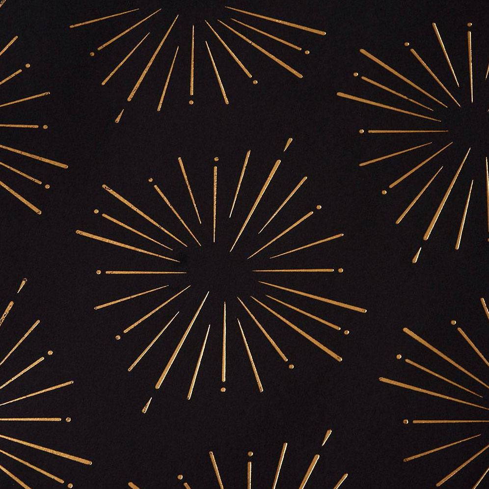 Gold Starburst Wine Gift Bag - Image 2