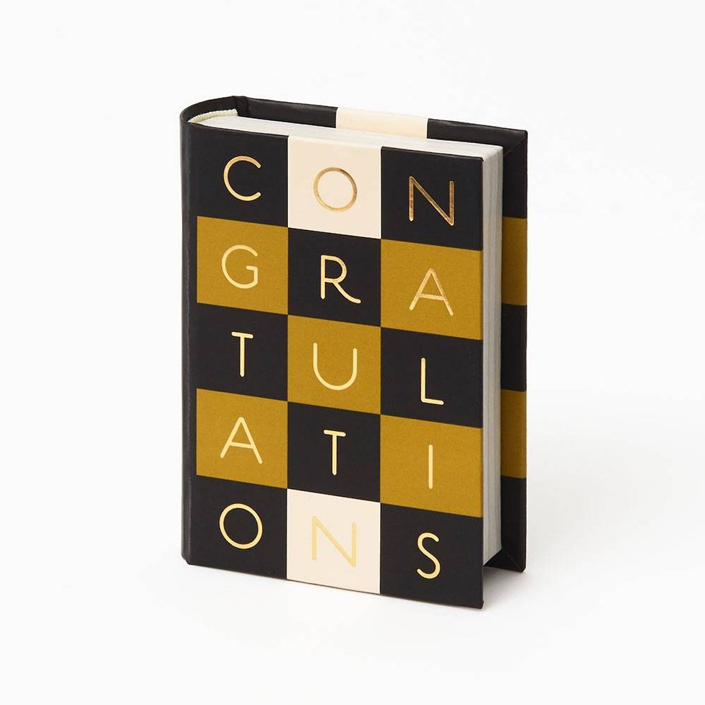 Congrats Checkerboard Gift Card Holder - Image 5