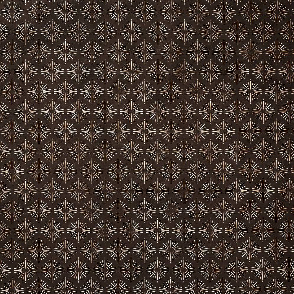 Gold Starburst Stone Wrapping Paper - Image 3