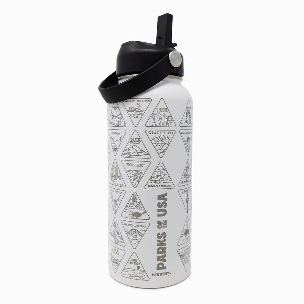 Parks of the US Bucket List Water Bottle - Image 5