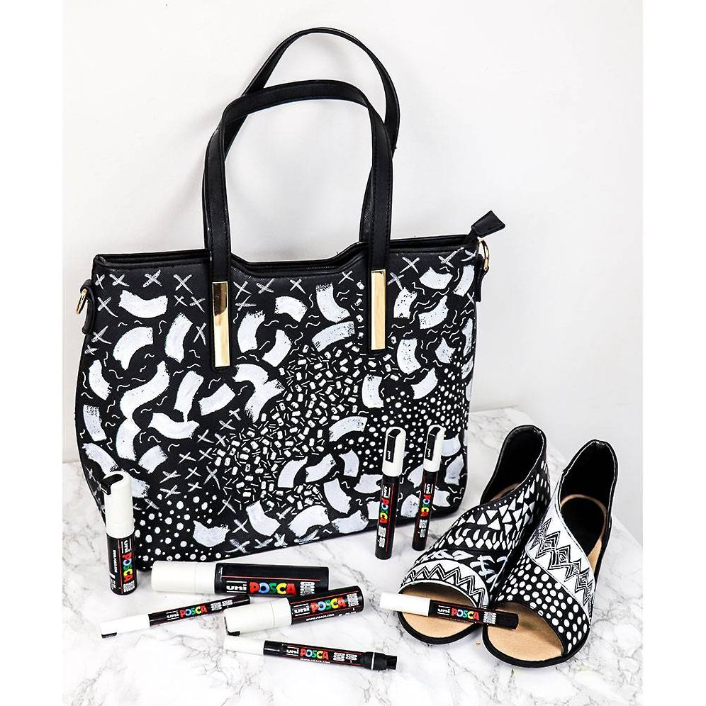 POSCA 3M White Fine Tip Marker - Image 3