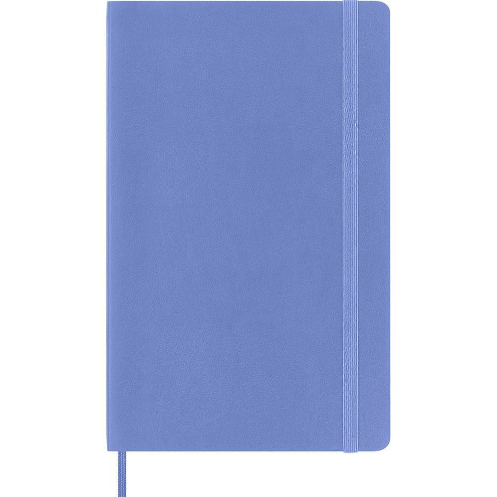 Moleskine Classic Notebook. Large. Ruled. Hydrangea Blue. Soft Cover (5 X 8.25) - Image 2