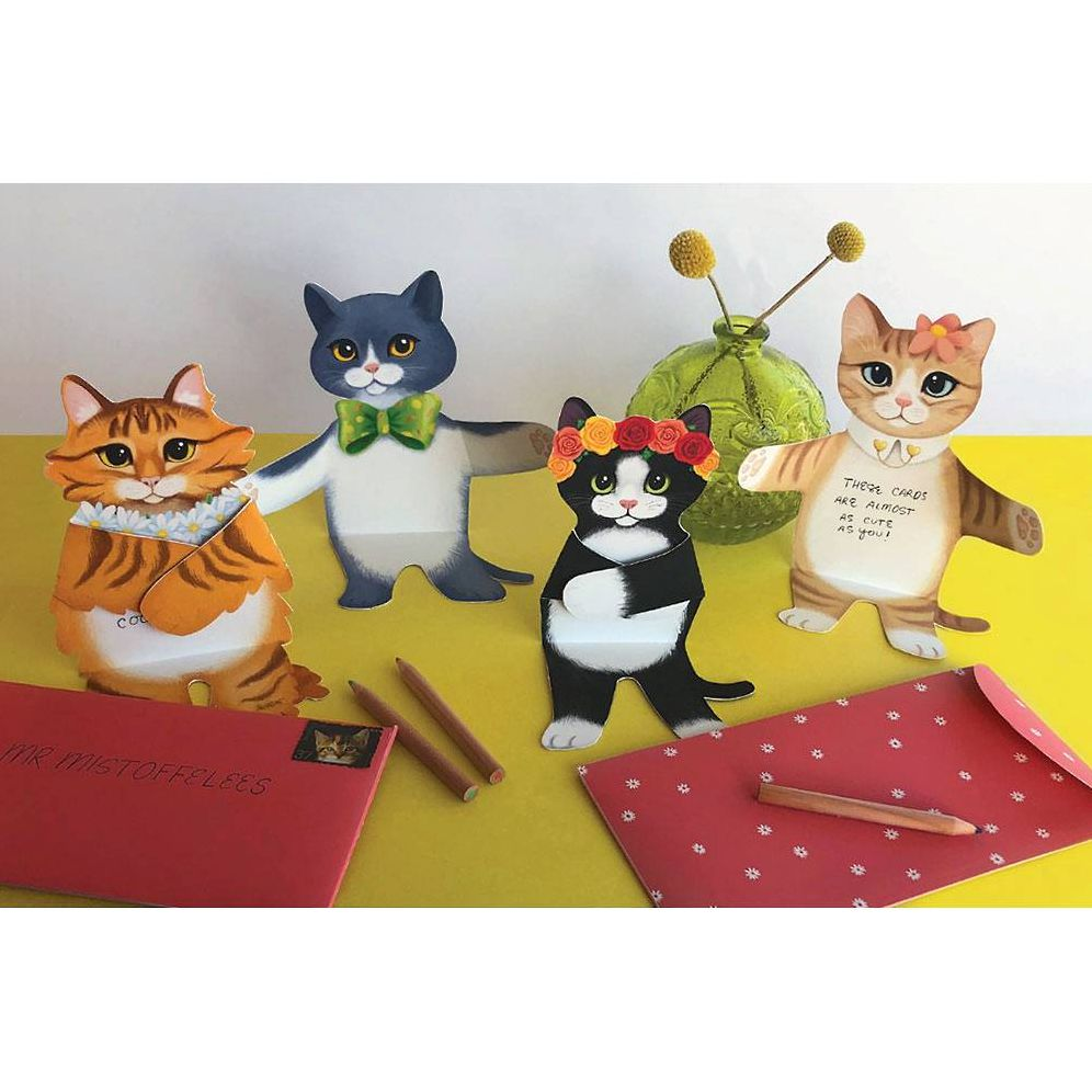 Kitten Cuddles Notecards: (Valentine's Day Cards. Romantic Gift. Gift for Teenager) - Image 2