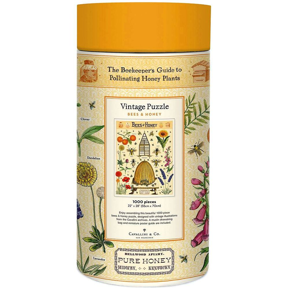 Cavallini & Co - Bees & Honey 1000 Piece Jigsaw Puzzle - Image 6