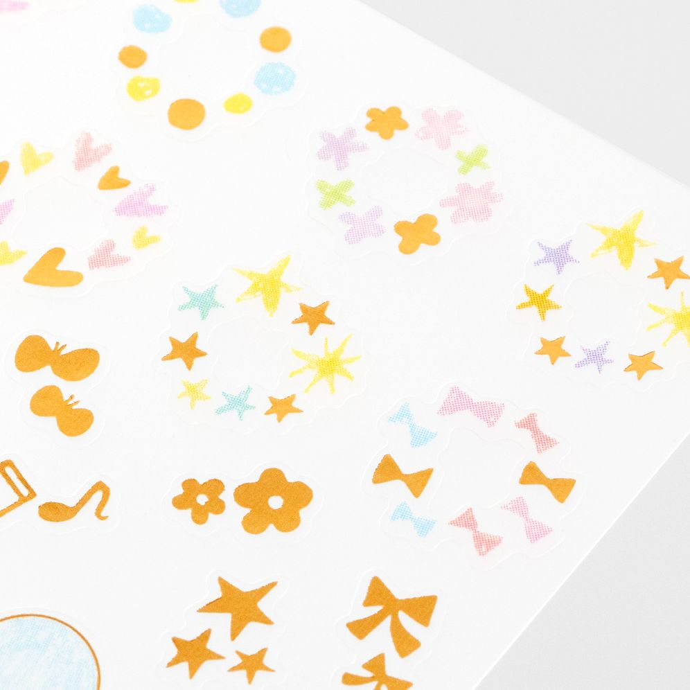 Midori Stickers - Date Twinkling Pastel - Image 3