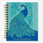 12-Month Peacock Custom Planner