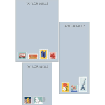 Stamps Mixed Personalized Notepads