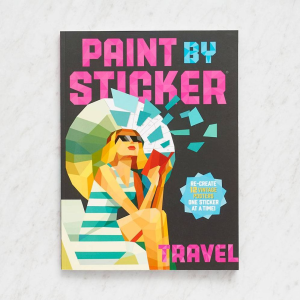 Paint by Sticker (Official): Travel: Re-create 12 Vintage Posters One Sticker at a Time!
