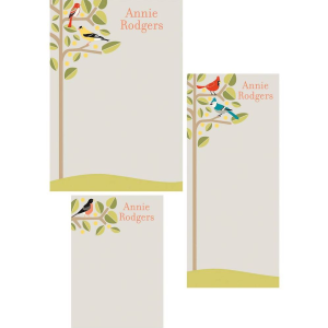 Birds Mixed Personalized Notepads
