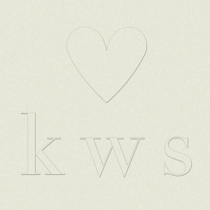 Monogram Heart Custom Embosser Plate