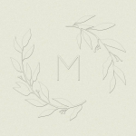 Monogram Leaves Custom Embosser Plate