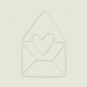 Love Letter Embosser Plate