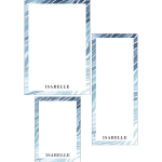 Watercolor Ripple Mixed Personalized Notepads