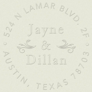 Bistro Detail Custom Embosser Plate