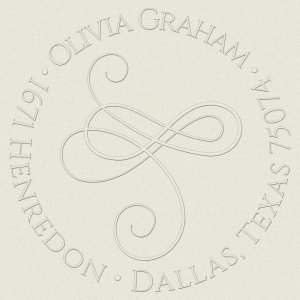 Flourish Custom Embosser Plate