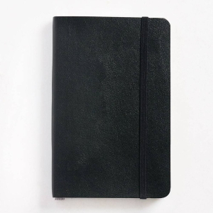 Moleskine Classic Notebook. Pocket. Ruled. Black. Soft Cover (3.5 x 5.5)