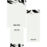 Black Brush Mixed Personalized Notepads