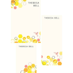 Honeycomb Mixed Personalized Notepads