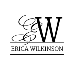 Monogram Over Banner Custom Stamp