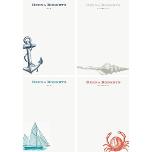 Nautical Personalized Notepad Set