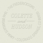 Return Address Embosser - Meadow