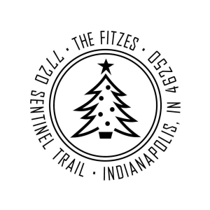 Christmas Tree Custom Stamp