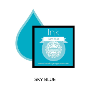 Sky Blue Replacement Inkpad for Custom Stamps