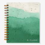 12-Month Emerald Glaze Custom Planner