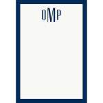 Border Monogram Personalized Notepads