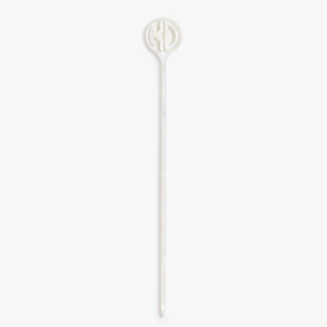 Pearl White Laser Cut Monogram Skewers