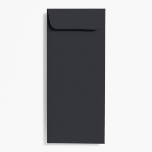 Black #10 Open End Envelopes