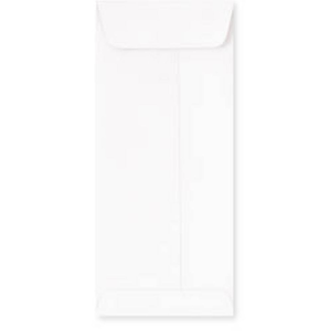 Pure White #10 Open End Envelopes