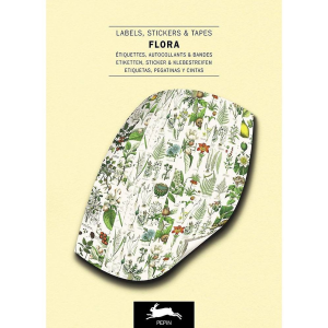 Flora Label. Sticker & Tape Book