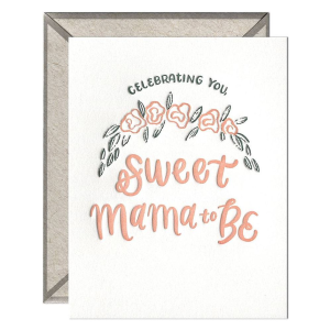 Mama To Be Baby Shower Card