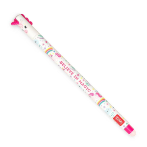 Unicorn Erasable Gel Pen - Pink Ink