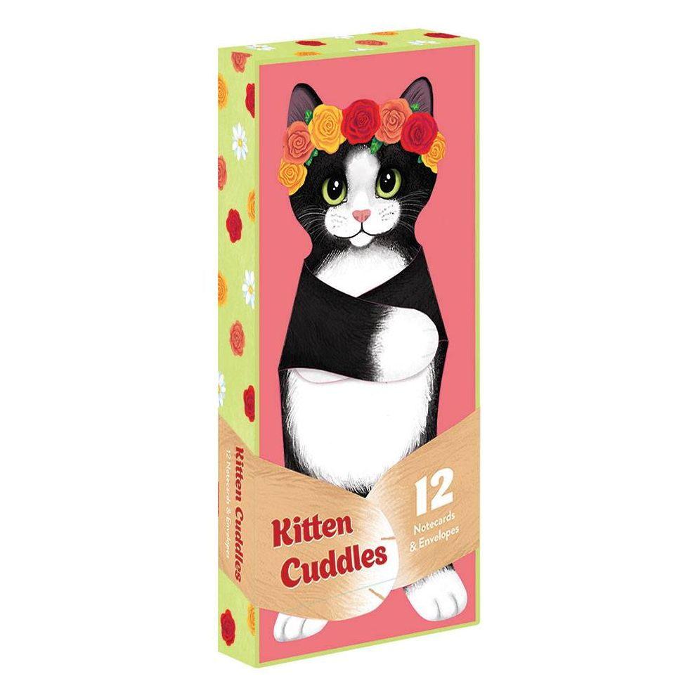 Kitten Cuddles Notecards: (Valentine's Day Cards. Romantic Gift. Gift for Teenager)