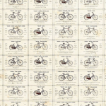Bicycles Handmade Paper