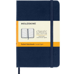 Moleskine Classic Notebook. Pocket. Ruled. Sapphire Blue. Hard Cover (3.5 x 5.5)