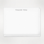San Serif Thank You Card Set