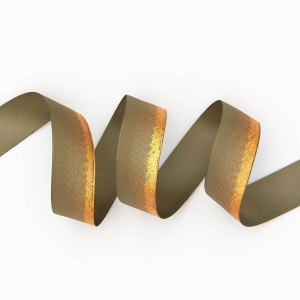 Fedin Gold Ombre Ribbon 1 10 YD